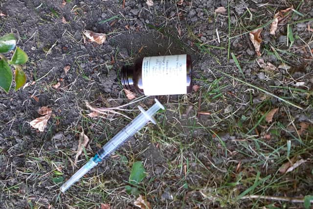 Hayfield Community Centre: More drug paraphernalia found at the centre.