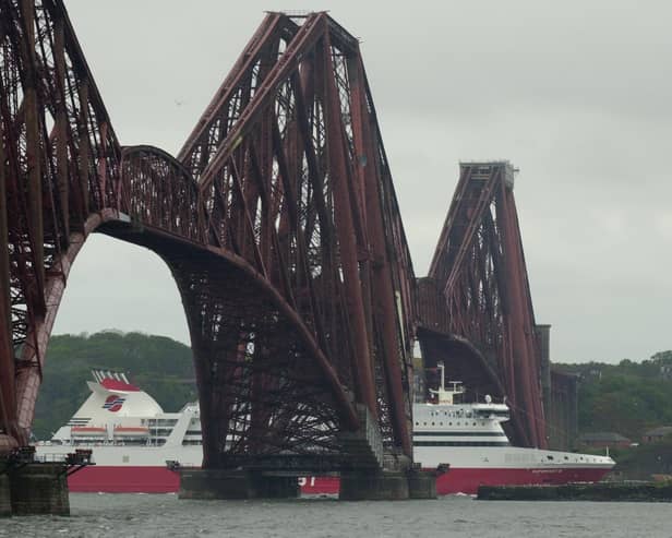 In 2012 the Superfast ferry sailed from Rosyth on its first voyage (Pic TSPL)