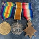 The trio of medals belonged to a Sgt Laurie who served during World War I (Pic: William MacLean)