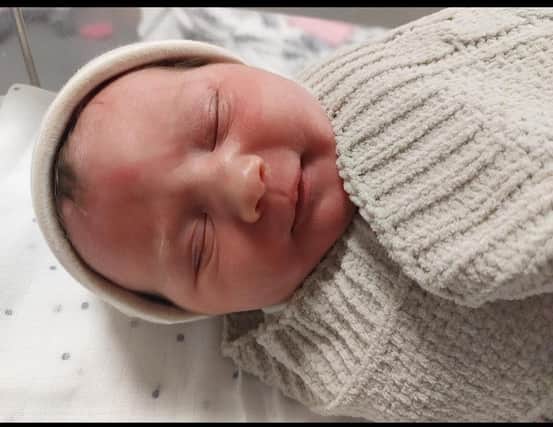 Harper Elizabeth Carr was Fife's first baby born in 2023.