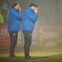 Raith Rovers management pair Paul Smith, left, and John McGlynn at Firhill (Pic: Euan Cherry/SNS Group)