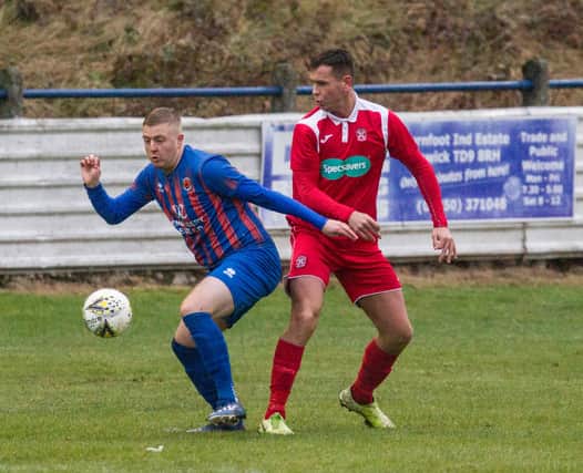 Action from Saturday's win for Glenrothes in the Borders. (Pic: Bill McBurnie)