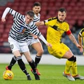 Kyle Benedictus in action for Raith Rovers during their 3-0 Scottish Cup win at Queen's Park in November 2018 (Photo: Ian Cairns)