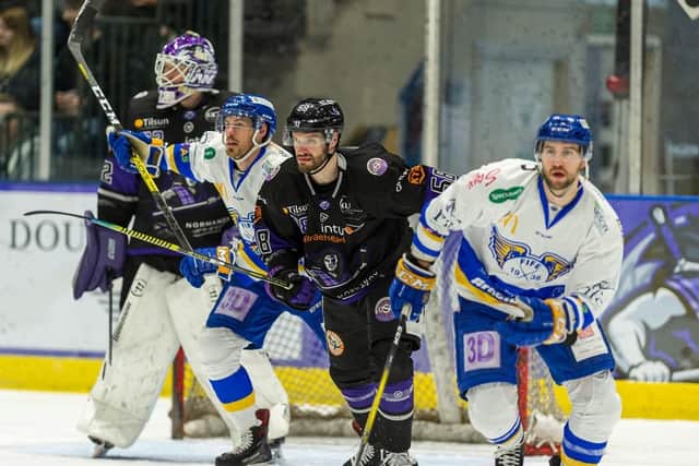 Games between Glasgow Clan and Fife Flyers always draw huge crowds (Pic: Al Goold)