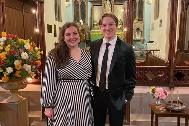 Amy Strachan, soprano accompanied by pianist Daniel Silcock, are performing live at the Old Kirk, Kirkcaldy (Pic: Submitted)