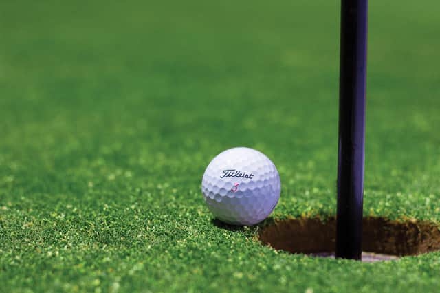 Golf  is seen as a strong growth area for the council.