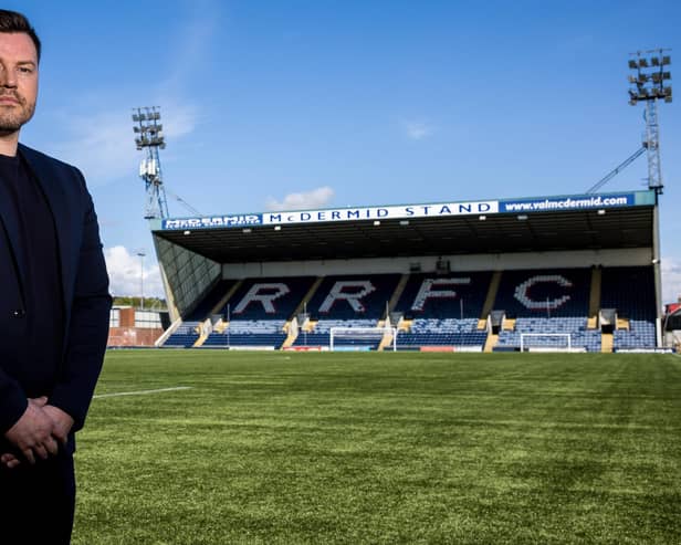 Andrew Barrowman has had an eventful start to life as Raith Rovers' CEO (Pic by Ross Parker/SNS Group)