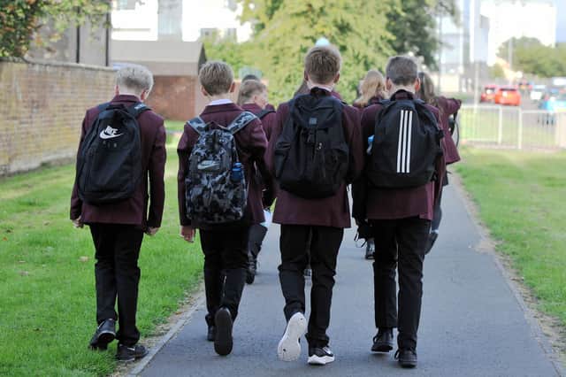 Schools are set to go back in Fife after the festive break.  Pic: Michael Gillen.