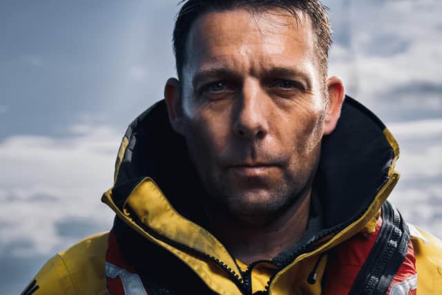 Now Coxswain, Michael Bruce joined the RNLI in 1991