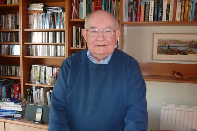 Kirkcaldy Naturalists’ Society president and secretary, Bill Brown.