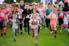 The Race for Life which takes place every summer in Beveridge Park in Kirkcaldy has now been postponed until October. Pic: Fife Photo Agency