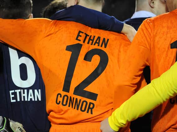 Memorial match for Connor Aird and Ethan King, held at Stark's Park (Pic: Fife  Photo Agency)