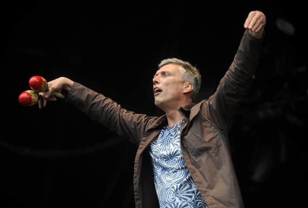 Bez pictured at  T In The Park music (Pic: Jane Barlow)