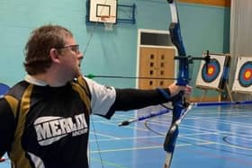 Stuart Padley, from Glenrothes, aims to compete for Great Britain in archery in future worldwide events.
