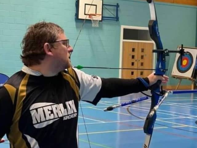 Stuart Padley, from Glenrothes, aims to compete for Great Britain in archery in future worldwide events.