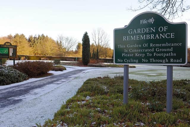 Garden of Remembrance at Kirkcaldy Crematorium, Kirkcaldy