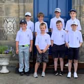 The young golfers enjoyed a winning start in their first inter club match