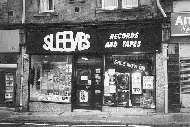 Sleeves record shop, Kirkcaldy