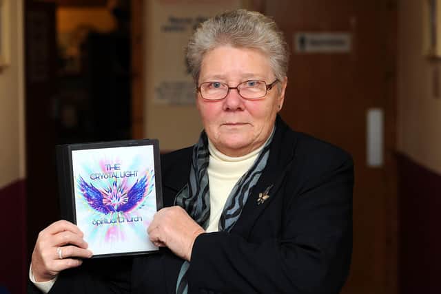 Secretary of The Crystal Light Spiritual Church, Anne Sinclair. Pic: Fife Photo Agency.