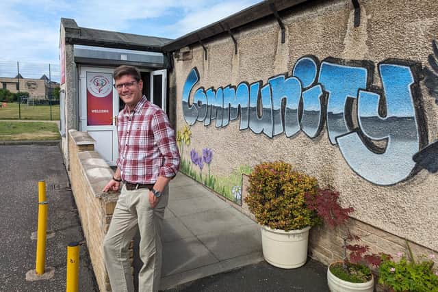 Allan Beattie is the new centre manager at the Toll Centre, Burntisland (Pic: Callum McCormack)