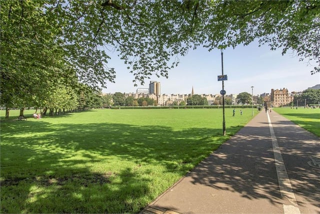 The Meadows is practically on the doorstep of the flat.