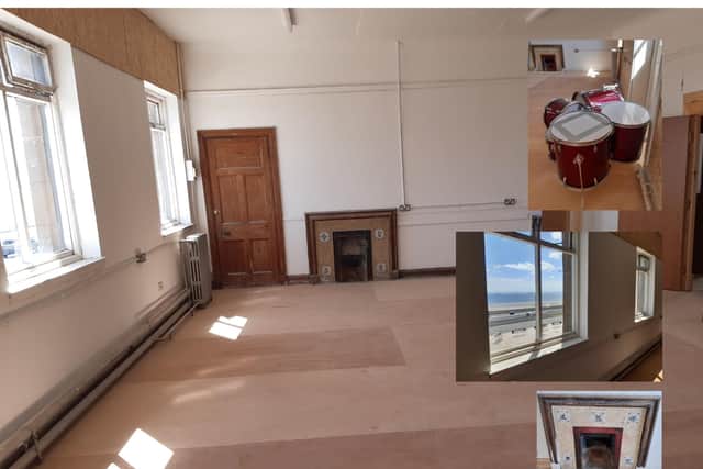 Inside the upper floor which could be a new home to Fife creatives (Pics: Fife Fee Press)