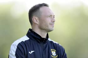 East Fife manager Darren Young.
