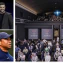 A glimpse inside the new look cinema unveiled by T-Squared Social whose shareholders include Justin Timberlake and Tiger Woods. Pictures: Ronald Martinez, Ethan Miller/Getty Images