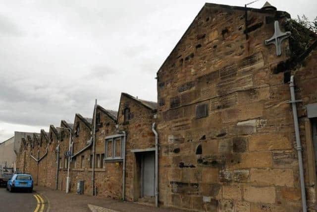 The former linen works in Kirkcaldy which could become a supermarket