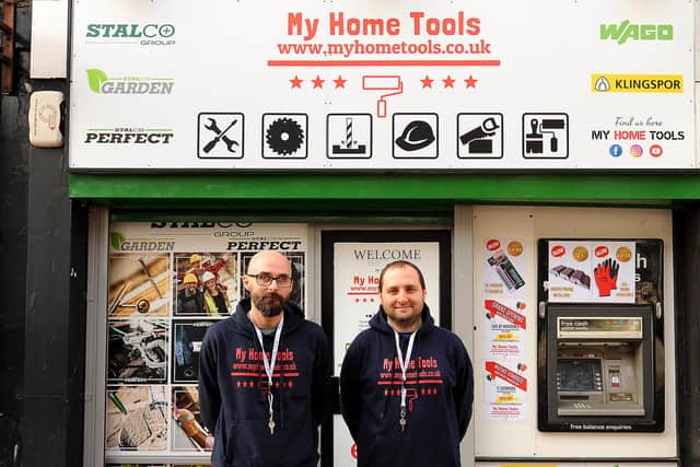 Owners of My Home Tools, Wojciech Krawczyk and  Maciej Wrobel. Pic:Fife Photo Agency.