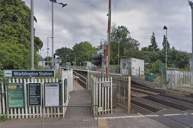 Warblington is the 2,076th busiest station in the UK - and the least used in this area - having 8,536 entries and exits in 2020-2021. This was a 69 per cent drop from 2019-2020 figures.
