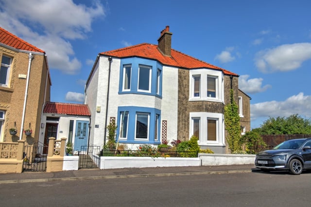 The semi-detached property is on the market at offers over £240,000.