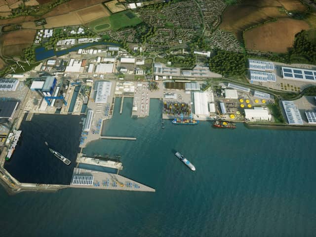 How the freeport at Rosyth could look