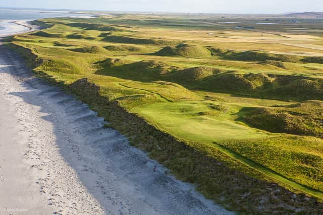 A golf tour to Machrihanish, Machrie and Askernish offers five nights of stunning scenery in Argyll and the Inner Hebrides