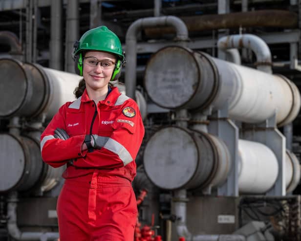 Hannah Pirie is one of the apprentices at Fife Ethylene Plant (Pic: Submitted)
