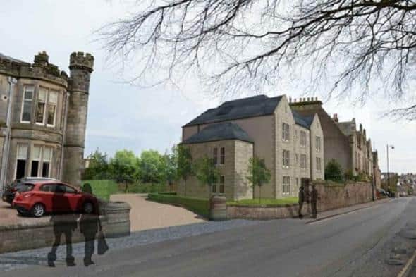Eastacre Developments wants to build six flats next to Kinburn Castle on Doubledykes Road, St Andrews.
