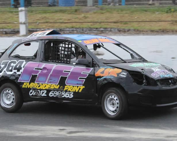 Glenrothes driver Callum Rennie was one of the Fife racers in action