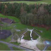 The playpark at Lochore Meadows has been marked for a future upgrade.