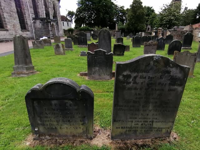 Old Kirk cemetery, Kirkcaldy (Pic: Allan Crow)