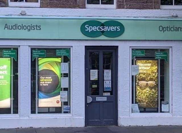 The front of the Specsavers shop in St Andrews (Pic: Google Maps)