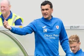 Raith Rovers manager Ian Murray watching his side being beaten 1-0 by Dundee at Stark's Park in Kirkcaldy on Saturday (Photo by Paul Devlin/SNS Group)