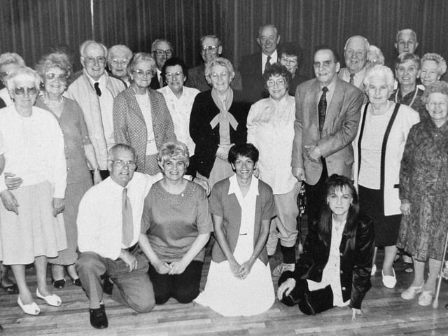 An OAP treat at the Laurel Bank Hotel, Markinch, in 1996. The picture was taken by a staff photographer from the Glenrothes Gazette.