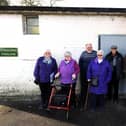 The Men's Shed took over the changing pavilion at Ravenscraig Park in February