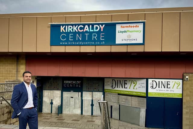 Tahir Ali, owner of the former Postings Centre, rebranded the Kirkcaldy Centre