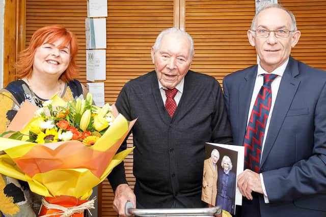 Walter Rymaruk arrived in Kirkcaldy in 1952 and celebrated his 100th birthday in February (Pic: Andrew Beveridge)