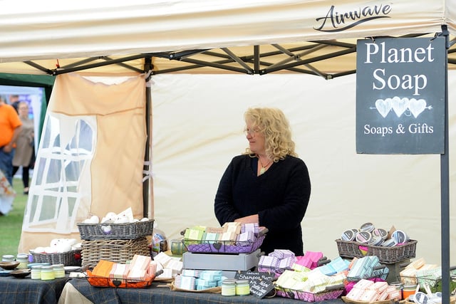 Visitors could browse a selection of stalls from local businesses.