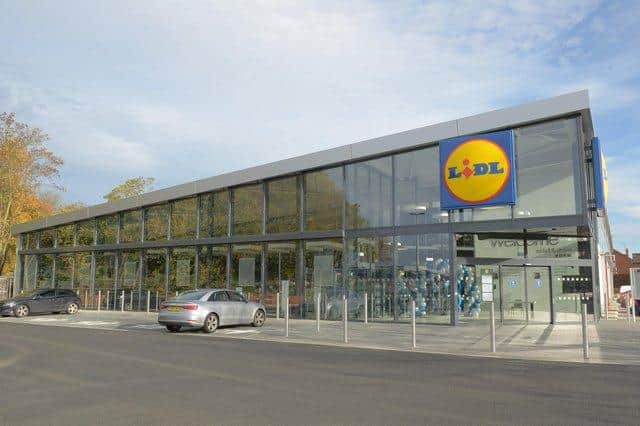 How the new Lidl store will look when it opens in Kirkcaldy this summer.
