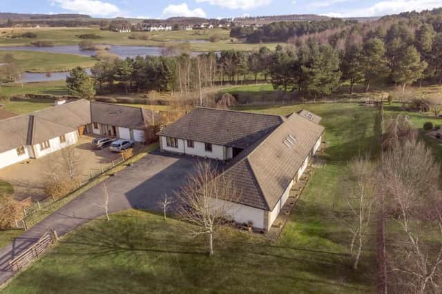 The property has a beautiful open outlook over the surrounding countryside.