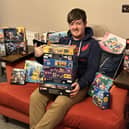 Jamie has so far accumulated 113 LEGO sets for Fife Gingerbread (Pic: Submitted)
