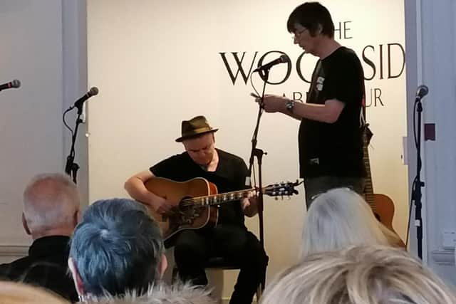 Ian Rankin on stage